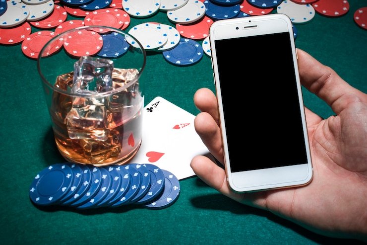 Antarmuka aplikasi mobile dufan 365 menampilkan meja blackjack dan menu navigasi